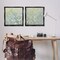 Stupell Industries Wispy Willows Blooms 2 pc Framed Floater Canvas Wall Art Set Design by Lanie Loreth